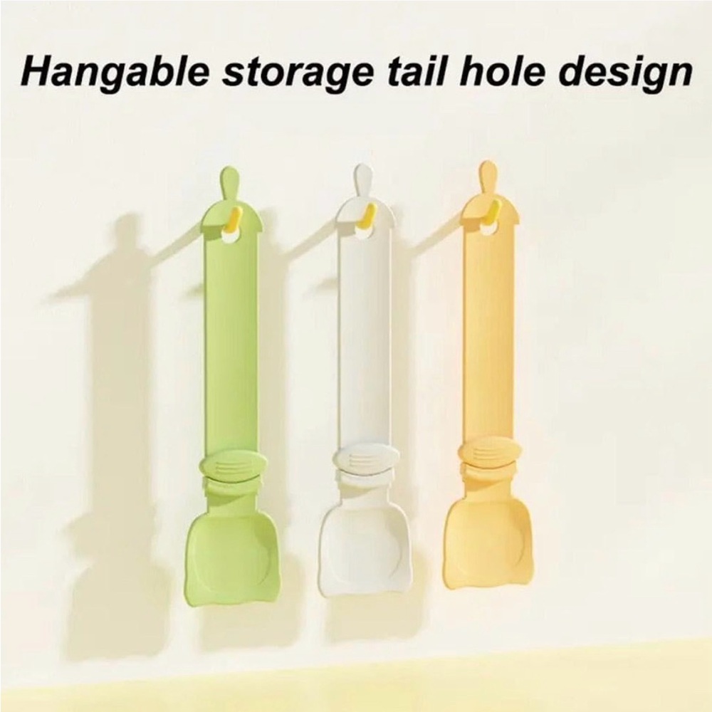Cat Strip Squeeze Spoon Set of 2 - Picture 3 of 5
